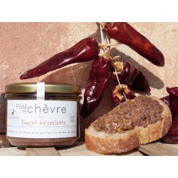 Pâté de chèvre au piment d'espelette